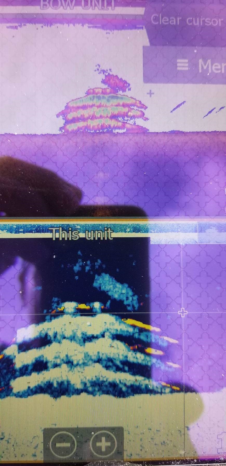 underwater scan of trophy trees