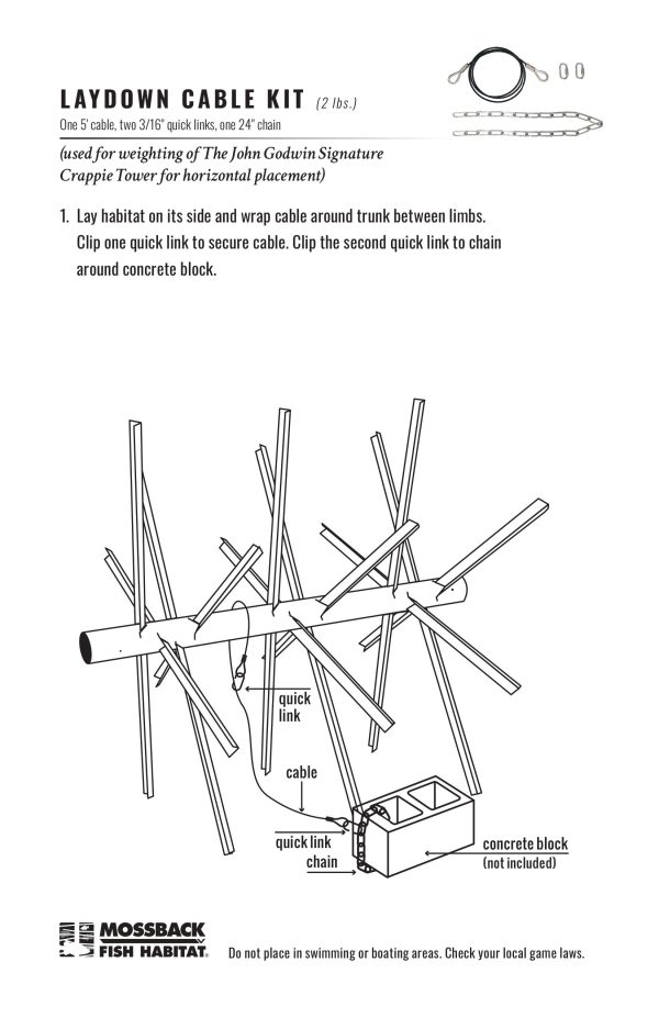 Laydown Cable Kit instructions TM logo